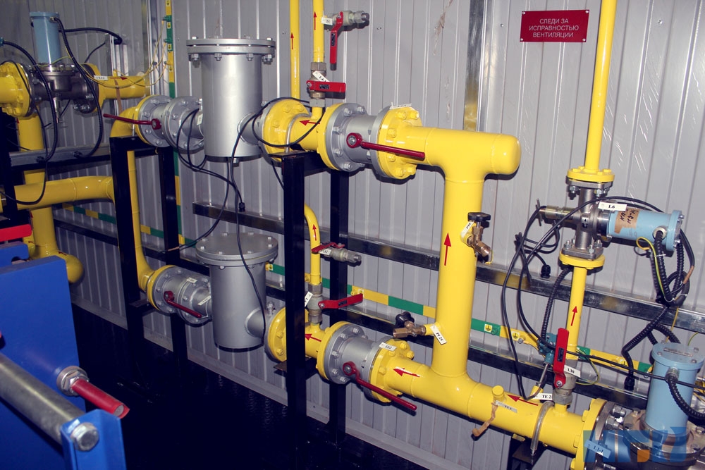 Узел очистки газа в структуре ПГБ Узел очистки газа в составе ПГБ