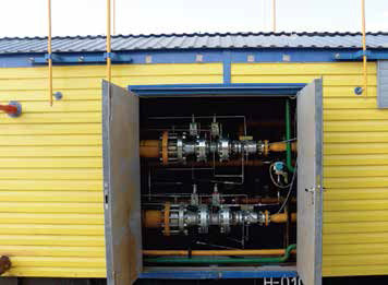 УПТПИГ узел редуцирования газа, производитель Завод Нефтегазоборудование