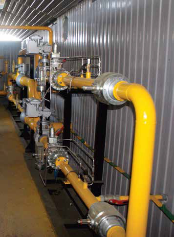 УПТПИГ узел редуцирования газа, производитель Завод Нефтегазоборудование